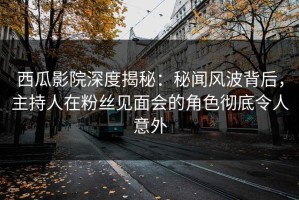 西瓜影院深度揭秘：秘闻风波背后，主持人在粉丝见面会的角色彻底令人意外